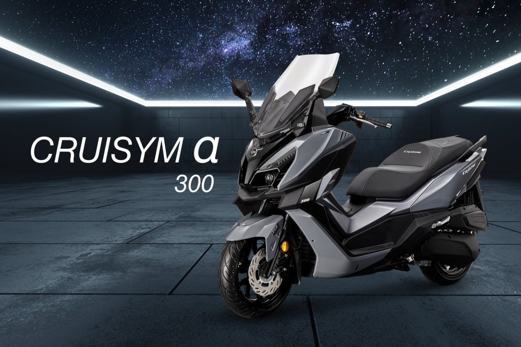 SYM Cruisym α 300 priekopník novej generácie