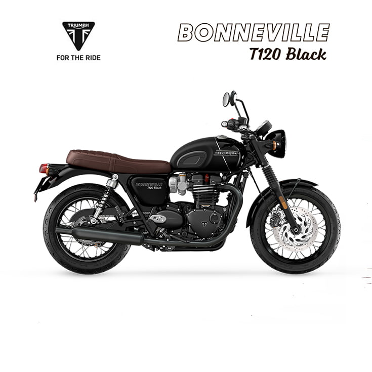 Bonneville T120 Black Sapphire black