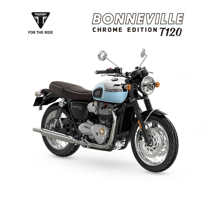 Bonneville T120 Chrome Collection