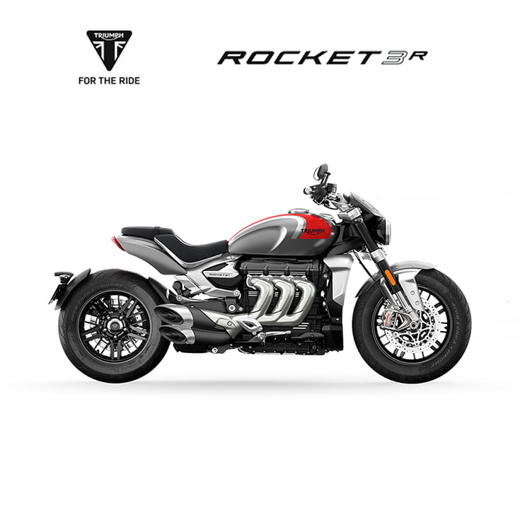 Rocket 3R silver red