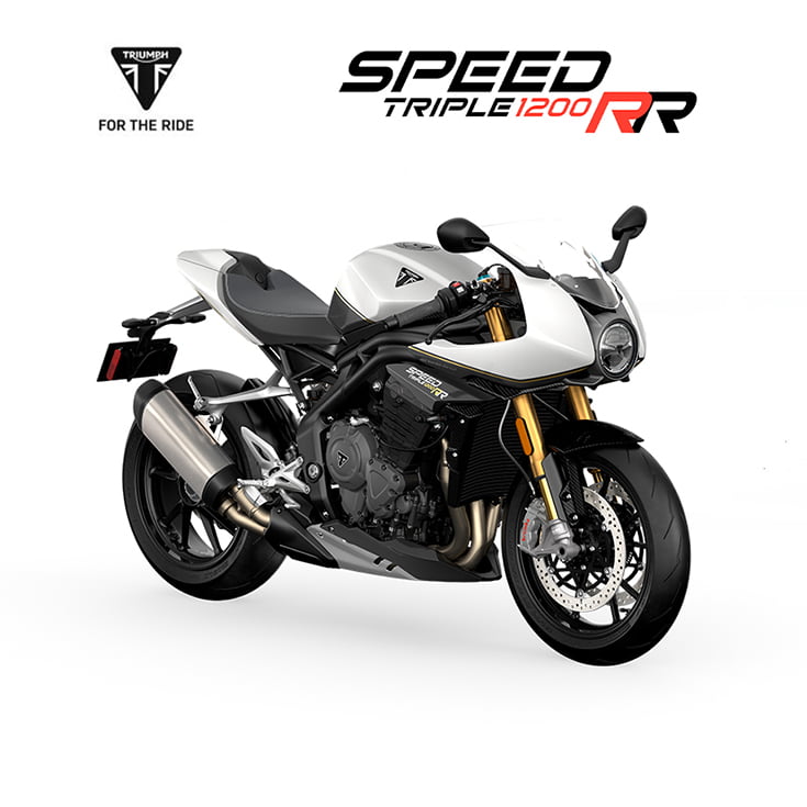 Speed Triple 1200 RR Crystal White-Storm Grey 2