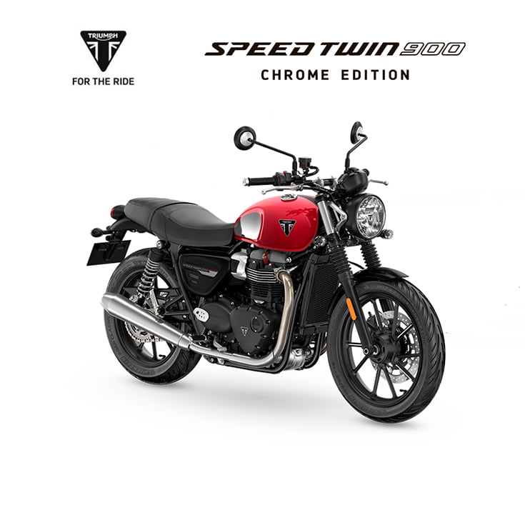 Speed Twin 900 Chrome Collection