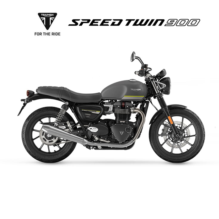 Speed Twin 900 silver