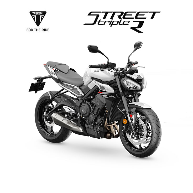 Street Triple 765 R white 2