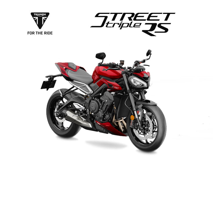 Street Triple 765 RS red