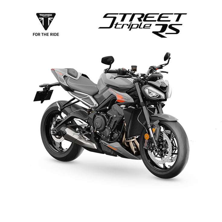 Street Triple 765 RS silver