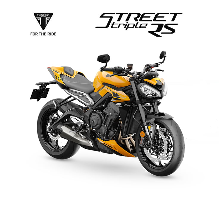 Street Triple 765 RS yellow 2