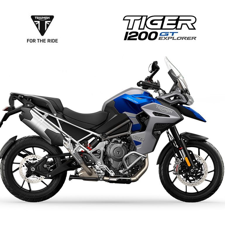 Tiger 1200 GT Explorer Lucerne blue