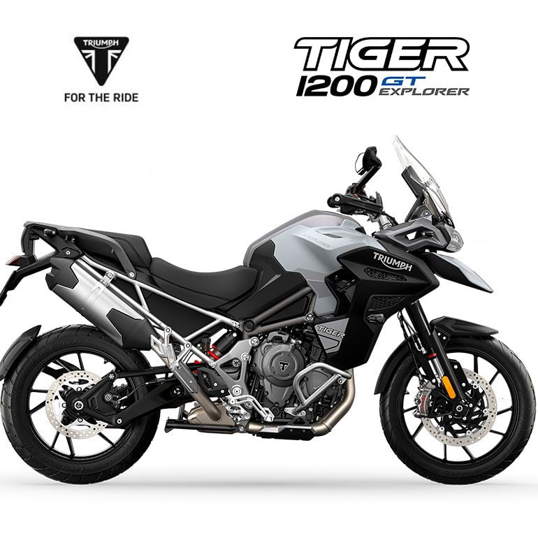 Tiger 1200 GT Explorer snowdonia white