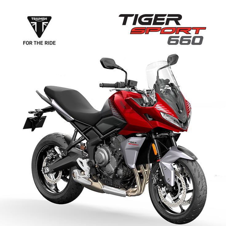Tiger 660 Korosi red Graphite