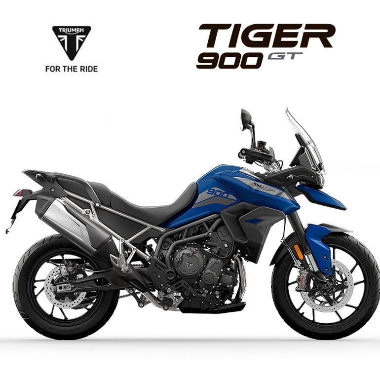 Tiger 900 GT low seat caspian blue