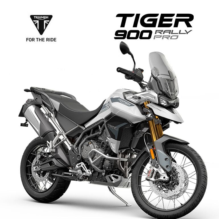 Tiger 900 Rally Pro biely