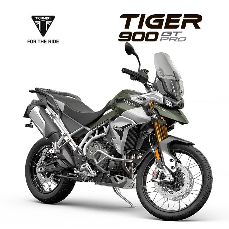 Tiger 900 Rally Pro khaki green