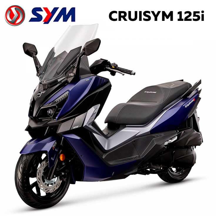 CRUISYM 125i modra