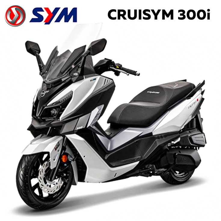 CRUISYM 300i biela