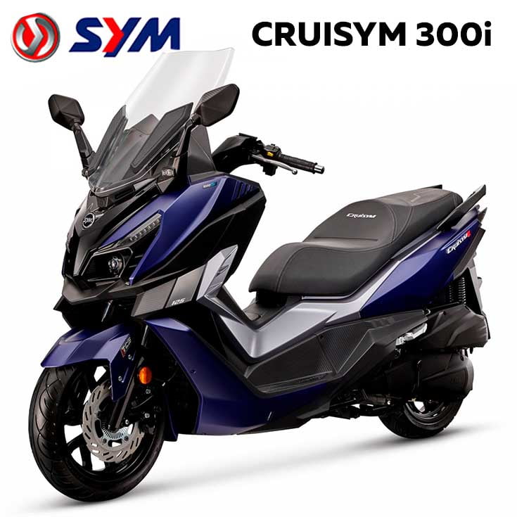 CRUISYM 300i modra