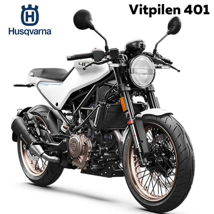 HUSQVARNA Vitpilen 401 biela