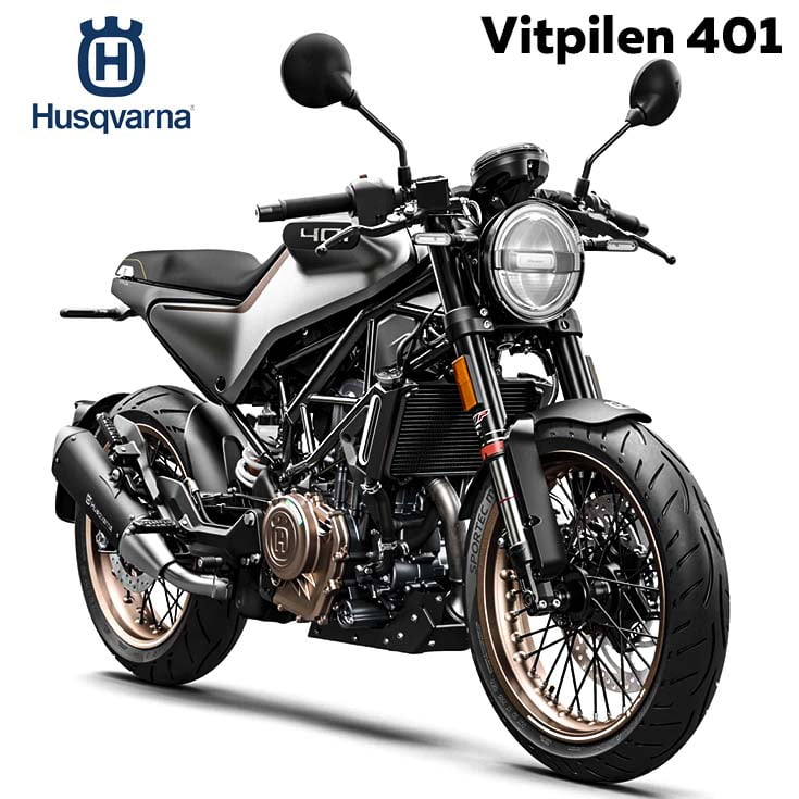 HUSQVARNA Vitpilen 401 streborna