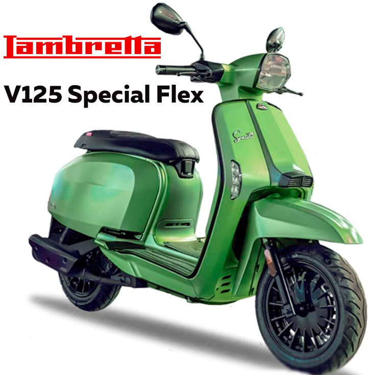Lambretta V125 Special Flex zelena