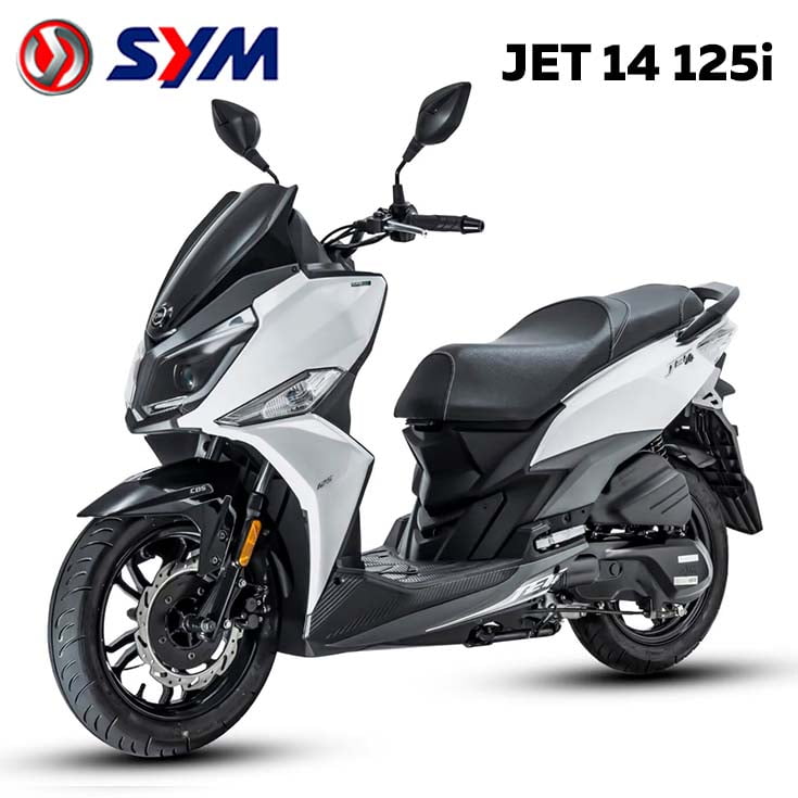 SYM JET 14 125i biela