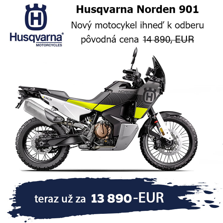 Husqvarna Norden 901 teraz už za 13 890,-EUR