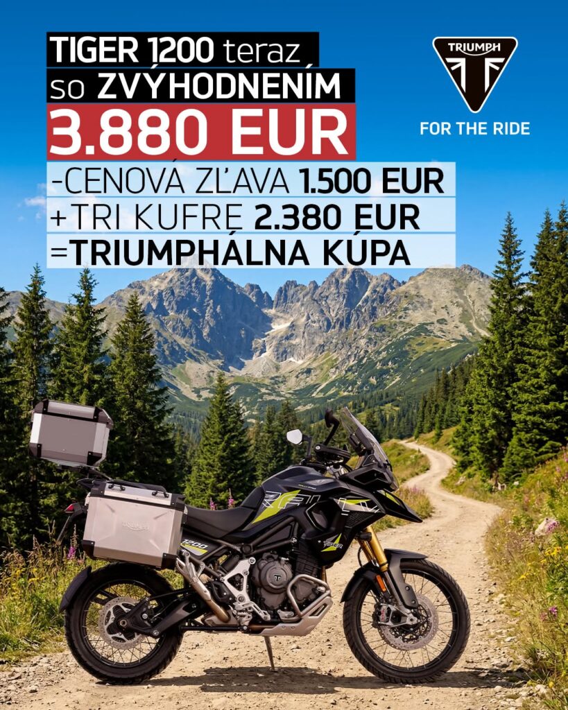 Akciová ponuka Triumph Tiger 1200