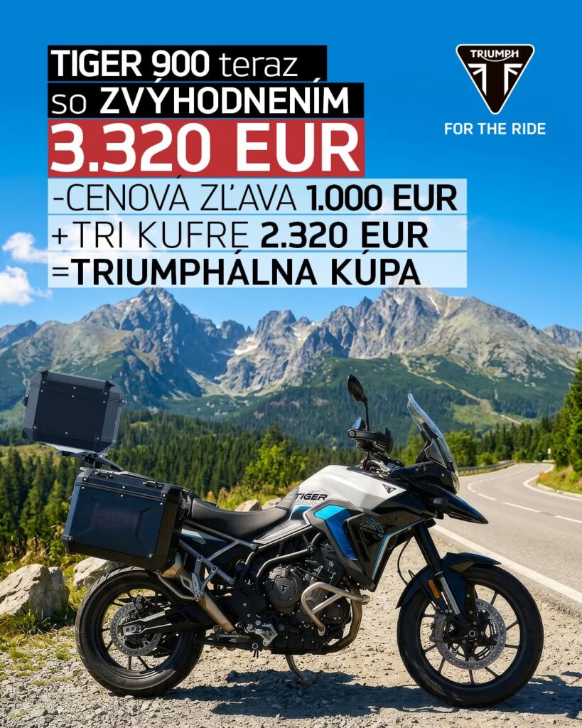 Akciová ponuka Triumph Tiger 900